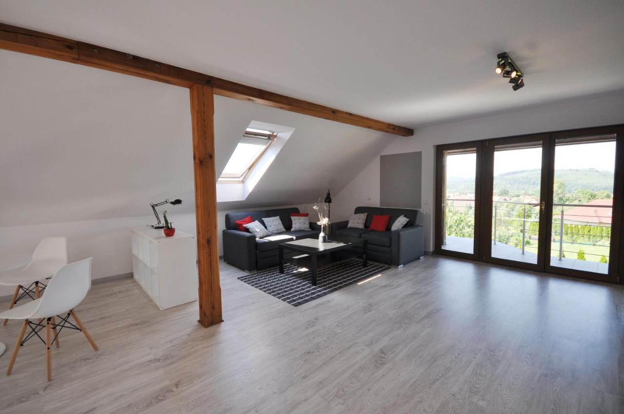 Apartament Widok Na Karkonosze Apartamento Jezow Sudecki Exterior foto